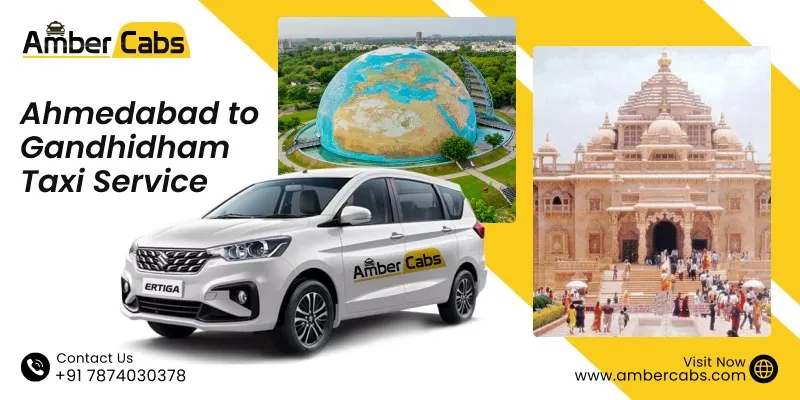 Ahmedabad to Gandhidham Taxi Service