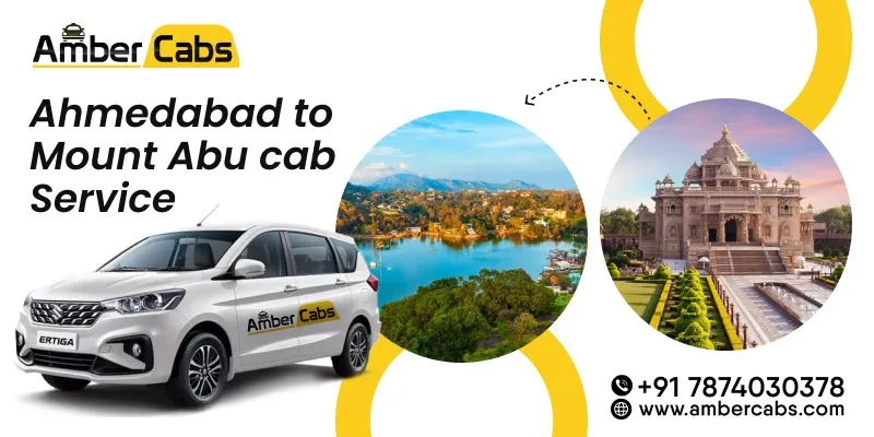 Ahmedabad to Mount Abu Cab Service