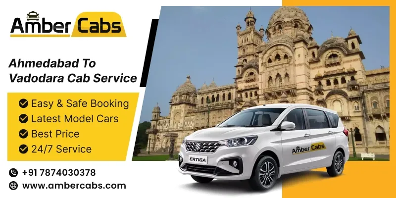 Ahmedabad to Vadodara Cab Service