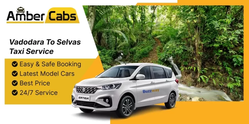 Vadodara to Selvas Cab Service