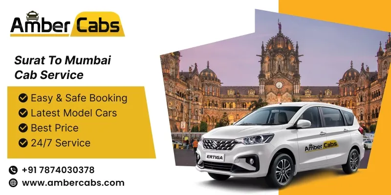 Surat to Mumbai Cab Service