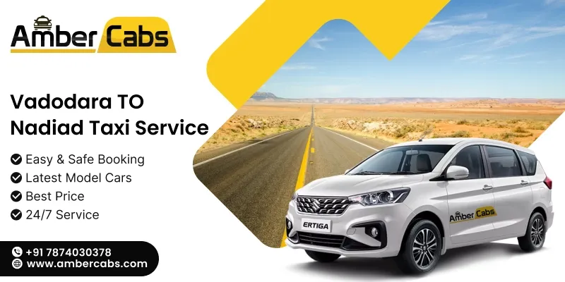 Vadodara to Nadiad Taxi Service