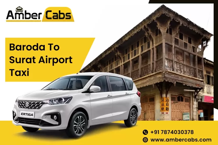 Baroda to Surat airport taxi