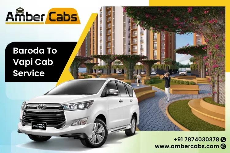 Baroda to Vapi cab Hire