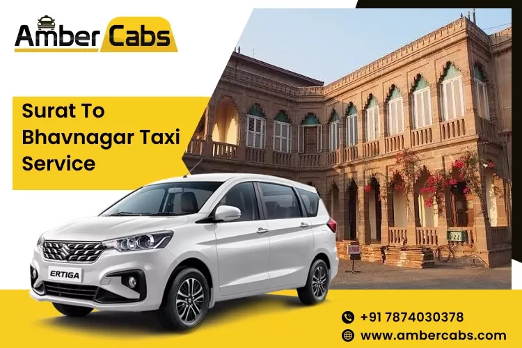  Surat to Bhavnagar taxi Servcie